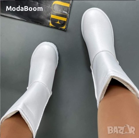 😍Adidas уникални зимни бели дамски боти Адидас😍 , снимка 2 - Дамски боти - 43375052