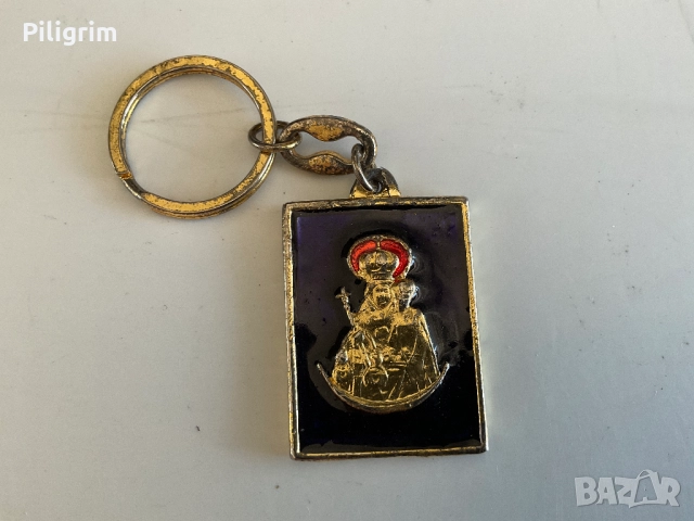 Ключодържател Дева Мария. Емайл., снимка 1