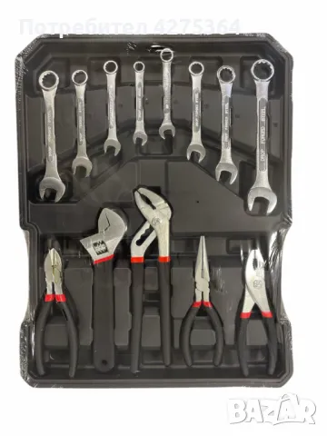 Професионален комплект инструменти KRAFTROYAL Gerнmany 1050 части – Всичко необходимо в един куфар, снимка 5 - Куфари с инструменти - 49881018