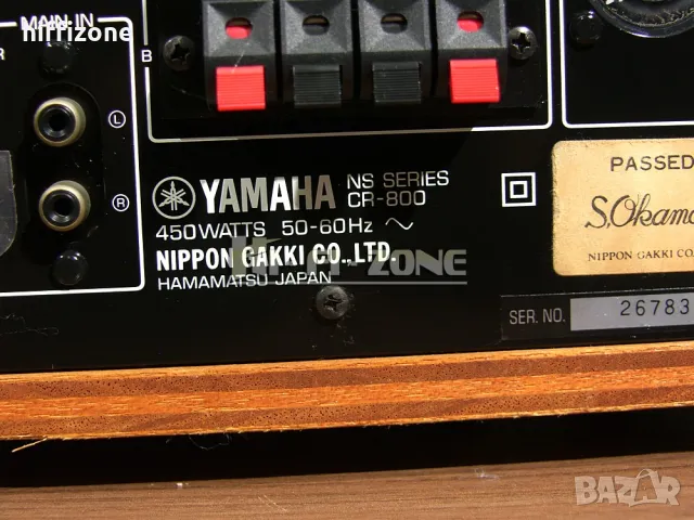  Yamaha cr-800 Ресивър, снимка 9 - Ресийвъри, усилватели, смесителни пултове - 47972101