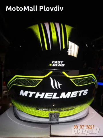 MT Helmets Targo Interact пистова каска различни разцветки, снимка 10 - Аксесоари и консумативи - 49290029