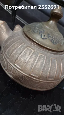 Чайник , снимка 3 - Антикварни и старинни предмети - 50336571