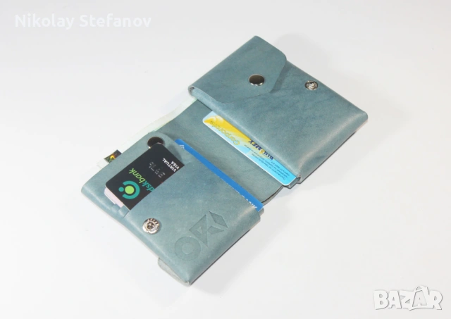 Вертикален оригами портфейл, снимка 5 - Портфейли, портмонета - 53385624