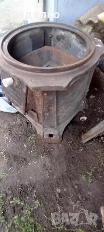 Стара чугунена печка за бойлер,1973г,Нова , снимка 5 - Печки, фурни - 53536436