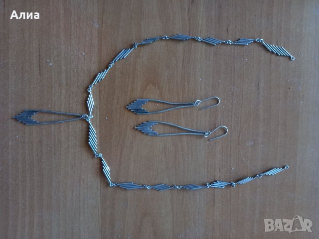 Сребърни бижута, снимка 12 - Бижутерийни комплекти - 33683470