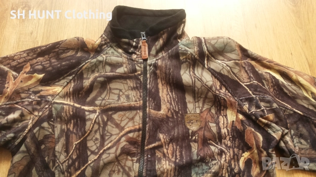 JAHTI JAKT POLAR Fleece Jacket размер S / M за лов поларена горница - 1782, снимка 5 - Екипировка - 52931100