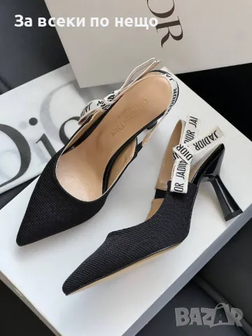 Christian Dior Дамски Сандали На Ток Кристиян Диор Код E323, снимка 3 - Чехли - 50416803