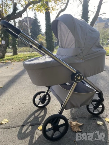 Комбинирана количка 3 в 1 Cangaroo, Silver