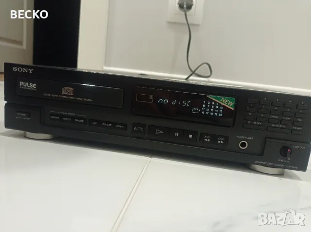 CD player Sony CDP -M44, снимка 5 - Аудиосистеми - 50421209