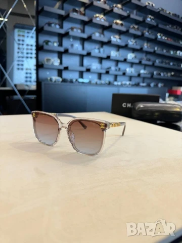 очила с черен обикновен калъф и ув защита chanel christian dior , снимка 8 - Слънчеви и диоптрични очила - 51118577