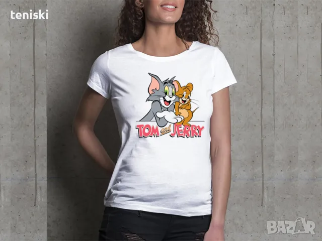 Тениски Том и Джери, снимка 2 - Тениски - 49988578