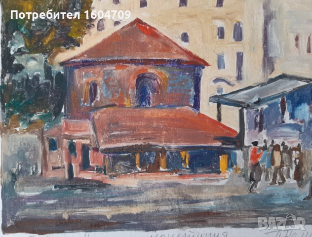 Картина Петър Ненов, снимка 2 - Картини - 52107133