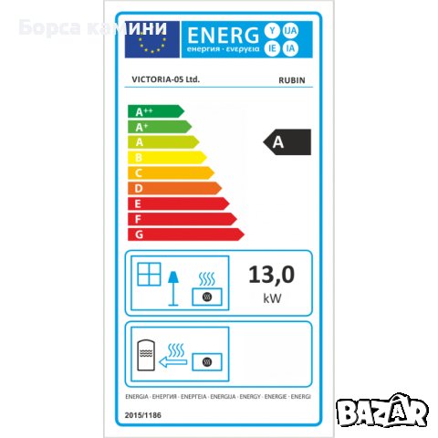 Камина РУБИН, снимка 9 - Камини - 43832940