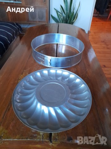 Стара Алуминиева форма за кекс #13, снимка 5 - Други ценни предмети - 43383399