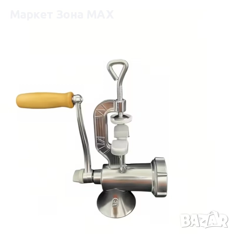 Мощна ръчна месомелачка от неръждаема стомана - Номер 10, снимка 8 - Месомелачки - 52898066