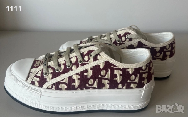 Дамски кецове Dior, снимка 5 - Кецове - 51539592