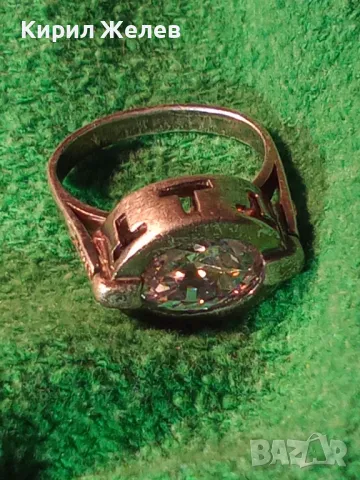 ЕФЕКТЕН СКЪПОЦЕНЕН СРЕБЪРЕН ПРЪСТЕН СРЕБРО 925 с БЛЕСТЯЩ ЮВЕЛИРНО ФАСЕТИРАН МОЙСАНИТ 49308, снимка 17 - Пръстени - 49366080