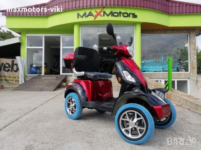 Електрическа Четириколка 1500W С ВИСОК КЛАС БАТЕРИИ - подсилени 3180 лв, снимка 5 - Инвалидни колички - 35522960