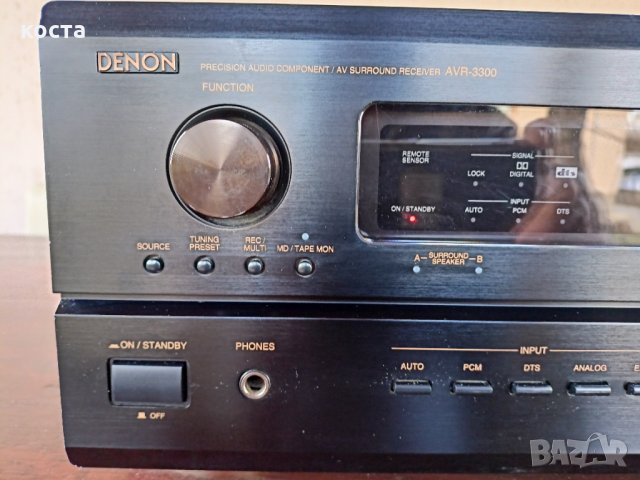 Усилвател Denon AVR-3300, снимка 4 - Ресийвъри, усилватели, смесителни пултове - 35540484