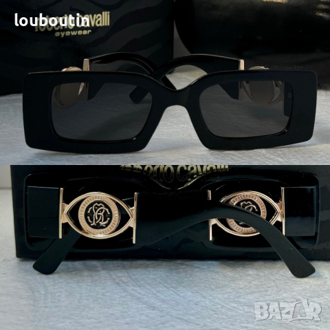 Roberto Cavalli  дамски слънчеви очила правоъгълни
