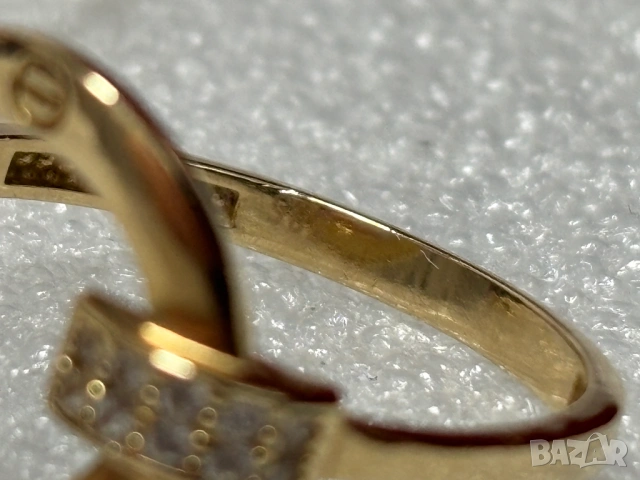 Злато за материал/претапяне/,5,65 грама, 14К (проба 585), снимка 8 - Пръстени - 53165682
