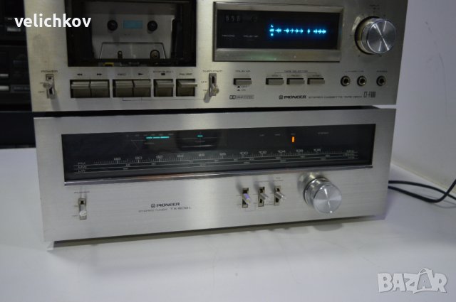 Качествен винтидж касетен дек Pioneer CT-F600, снимка 3 - Ресийвъри, усилватели, смесителни пултове - 38378623