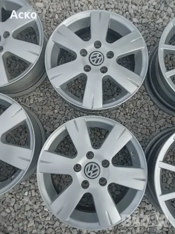 5x112..15 цола 6j ET48 volkswagen golf 5.6, снимка 2 - Гуми и джанти - 47576641
