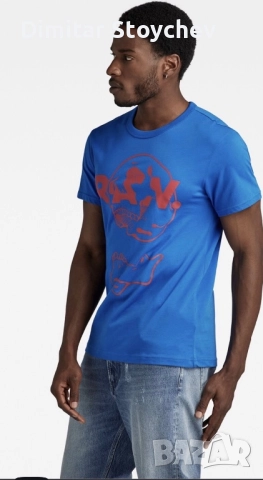G-STAR RAW - Мъжка тениска - XL, снимка 3 - Тениски - 52060504