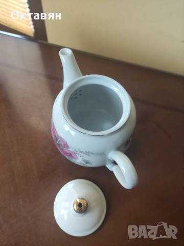 Порцеланов чайник СССР, снимка 8 - Аксесоари за кухня - 53398958