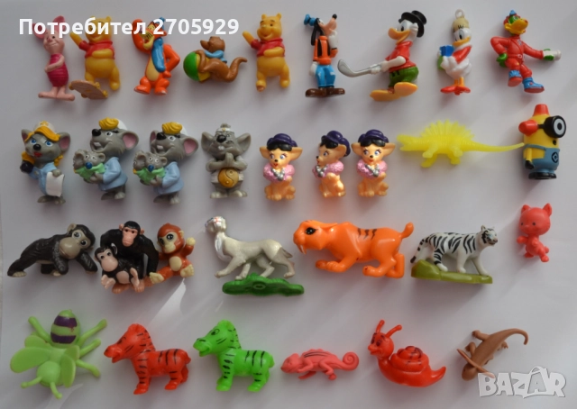 Играчки от шоколадови яйца и други, снимка 15 - Фигурки - 51435678