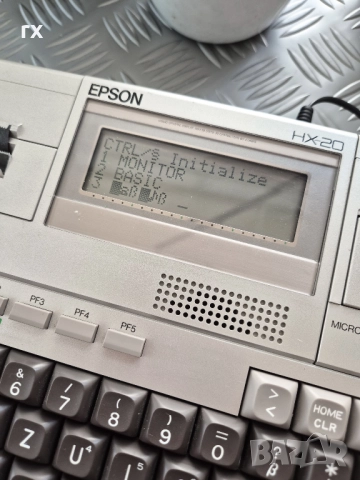 Epson HX-20 – първият преносим компютър, за винтидж колекция, снимка 7 - Колекции - 51558703