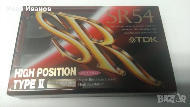 TDK SR 54 японски аудиокасети 