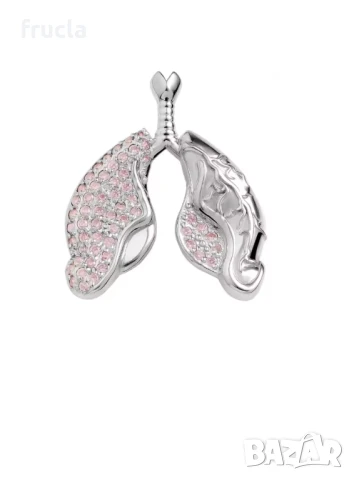 Брошка Бели Дробове - Лекар Плумолог