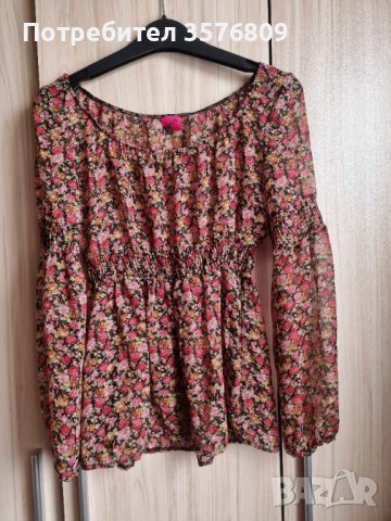 Красива лятна елегантна прозрачна блуза с дълъг ръкав  , снимка 4 - Блузи с дълъг ръкав и пуловери - 39572805