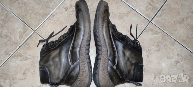 Кожени мъжки боти ботуши номер 44/46
