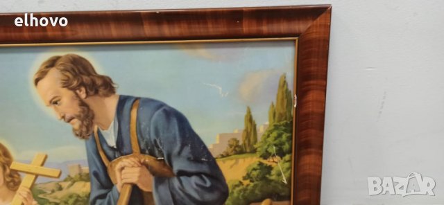 Картина в дървена рамка 108х58, снимка 3 - Картини - 32605659