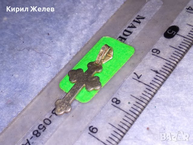 КРАСИВО СРЕБЪРНО НАГРЪДНО КРЪСТЧЕ МАРКОВО СРЕБРО 925 ПРОБА 29272, снимка 7 - Колиета, медальони, синджири - 40500242