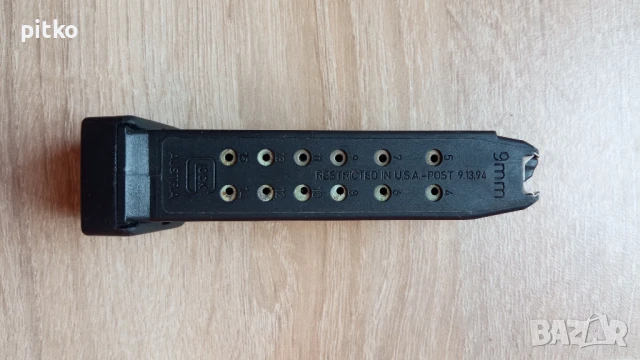 Пълнител с капачка +2 за Глок 19, снимка 2 - Оборудване и аксесоари за оръжия - 50594165