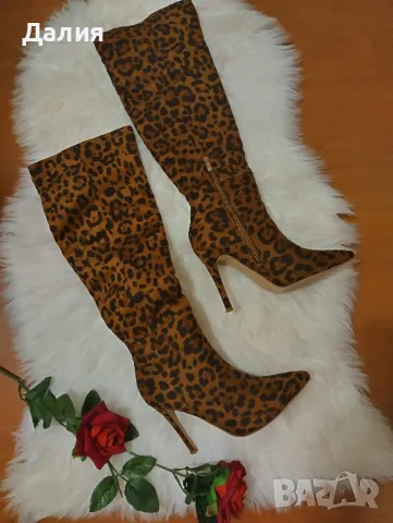 Дамски елегантни ботуши, снимка 1