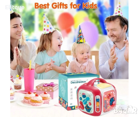 Мултифункционален музикален и образователен детски куб / Език: Английски;, снимка 3 - Музикални играчки - 52815080