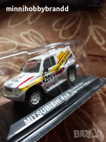 Mitsubishi Pajero  Renault Megane Citroen ZX  Rally Dakar 1996 1998 2000 1.43 Scale , снимка 14 - Колекции - 50324463