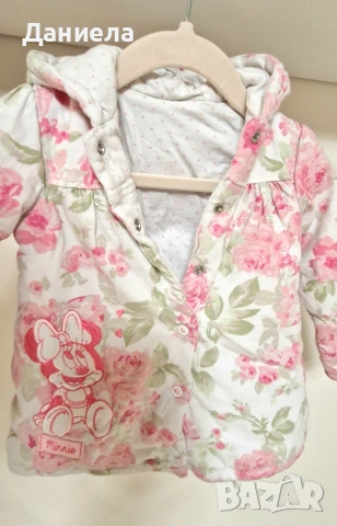 Лот якенце за момиче George, 9-12 месеца (74-80) + обувчици, размер 19, снимка 2 - Бебешки якета и елеци - 53132999