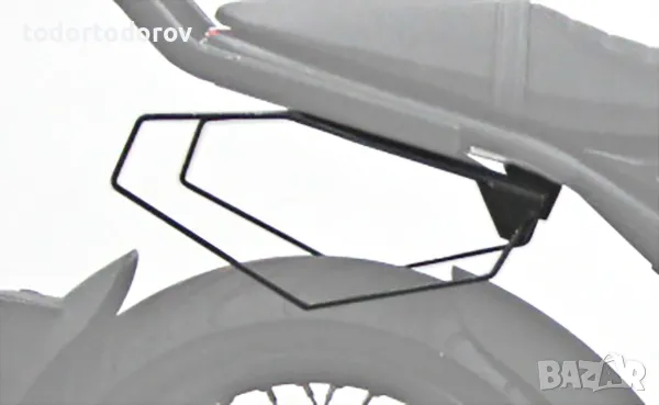 Странични скоби черни чанти 500 crossfire BRIXTON, снимка 1