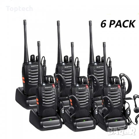 6бр. Радиостанции Baofeng BF-888S, снимка 1