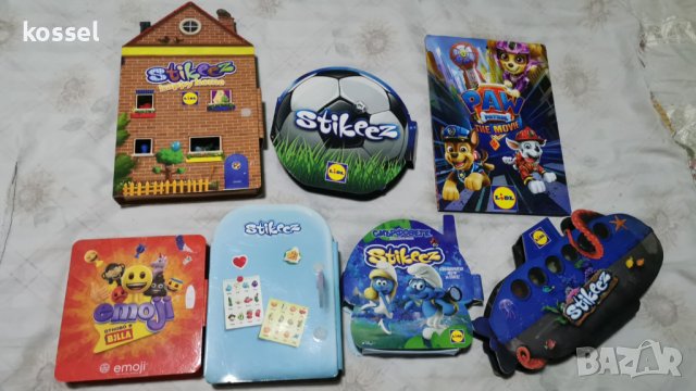 пълни албуми стикита от Лидл иБила последни бройки, снимка 6 - Колекции - 30206499