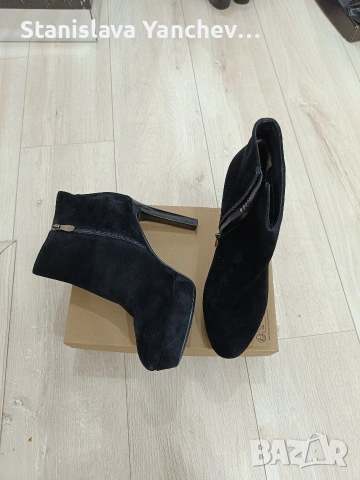 Официални боти на висок ток с платформа отпред  .На Fabiano са , снимка 3 - Дамски боти - 53579222