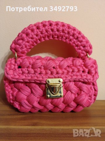 Дамски  плетени чанти, снимка 1 - Чанти - 41615134