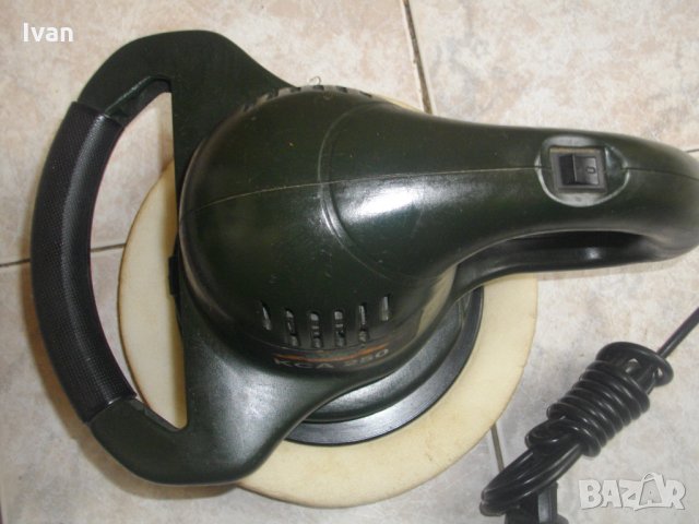 150 Вата-ф240мм-Полир Пастираща Машина-немска-Отлична-Einhell-King Craft KCA250, снимка 12 - Полирмашини - 33236868