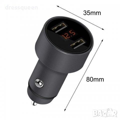 1979 USB зарядно за кола + волтметър, снимка 3 - Аксесоари и консумативи - 37337005