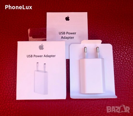 Зарядно адаптер за iPhone айфон 5 5S 6 6+ 6S 7 7+ 8 8+ X XS XR, снимка 1